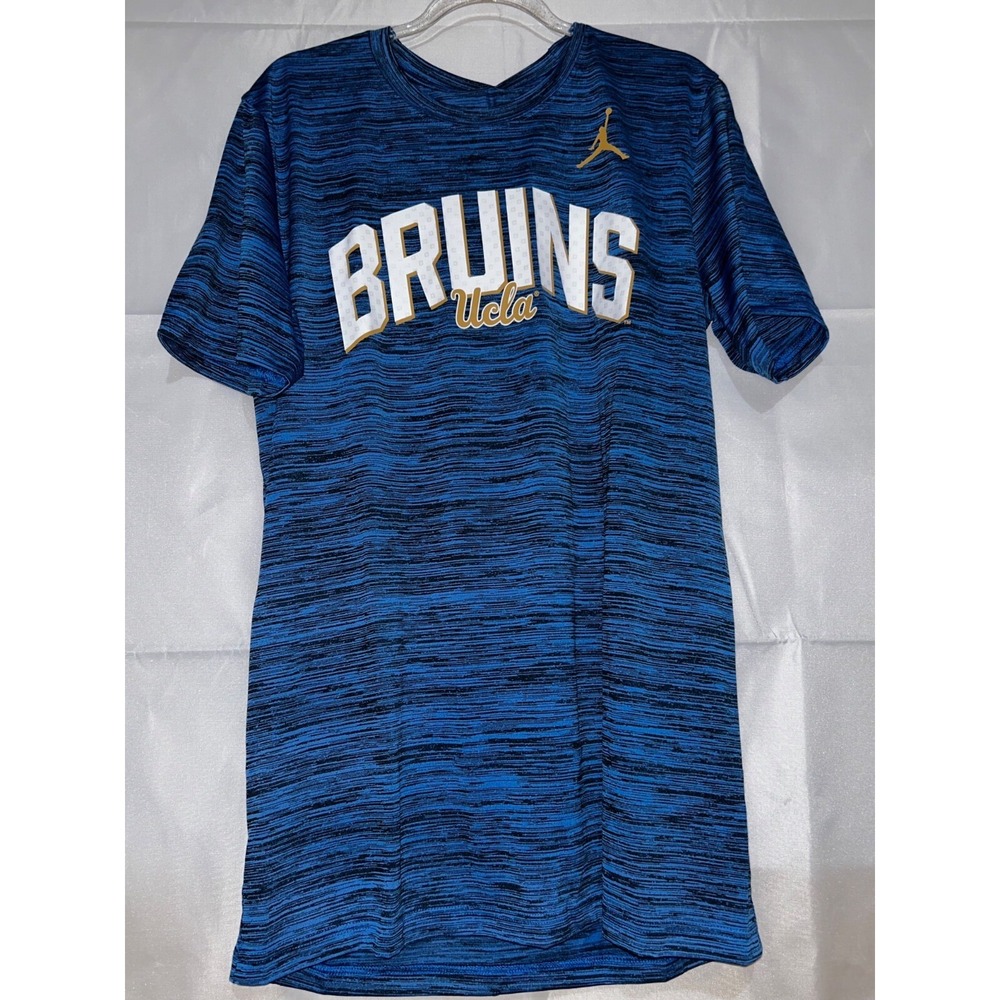 UCLA Bruins Performance Nike Air Jordan T-Shirt Blue Athletic Basketball, Small - Picture 3 of 5